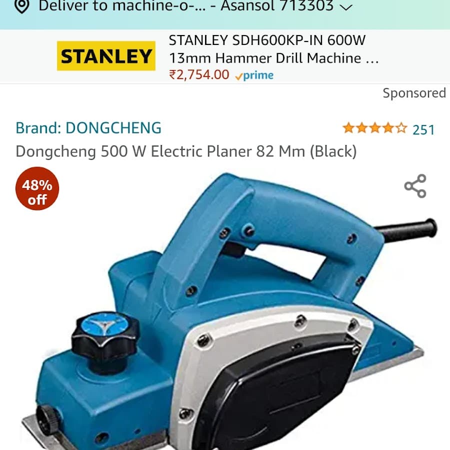 MACHINE O TOOLS a shop of hand tools,power tools,machnery,air compressor,stand drill,welding machine Image